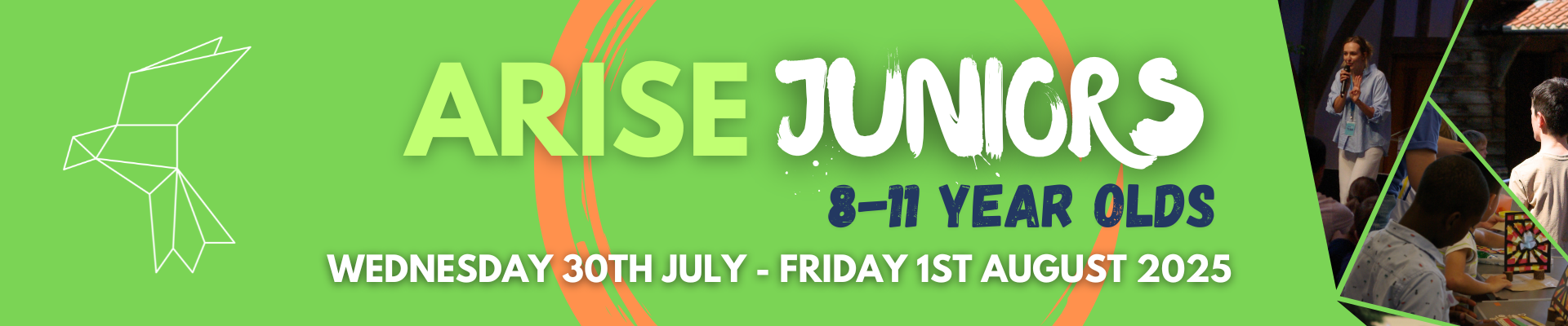 Arise Juniors banner - website