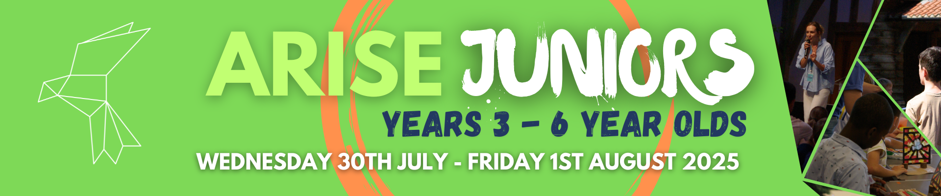 Arise Juniors banner - website