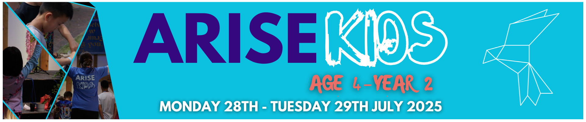 Arise Kids banner - website