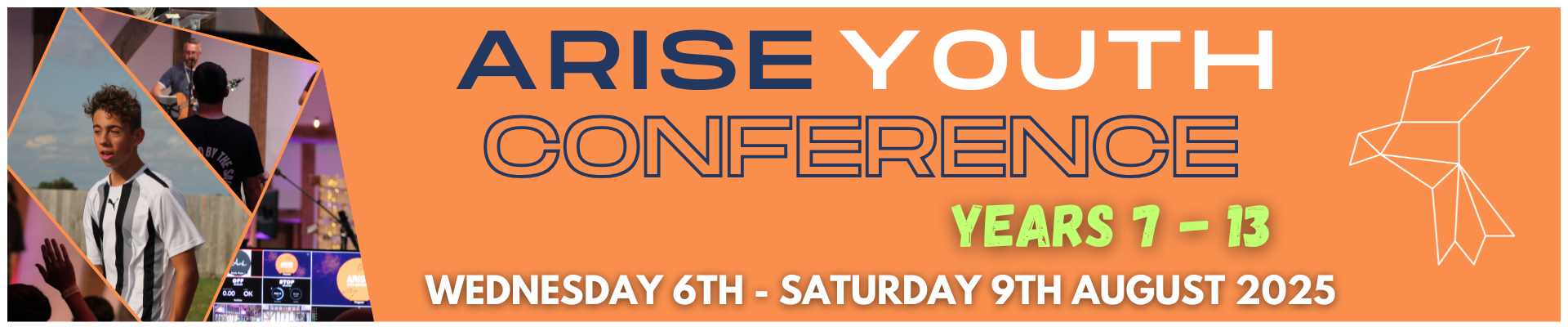 Arise youth banner - website